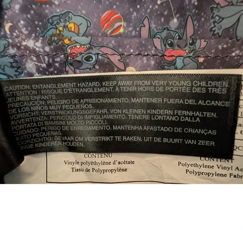 Disney Loungefly Lilo Stitch Space Adventure Glow Mini Backpack 2021 Rare  Movie